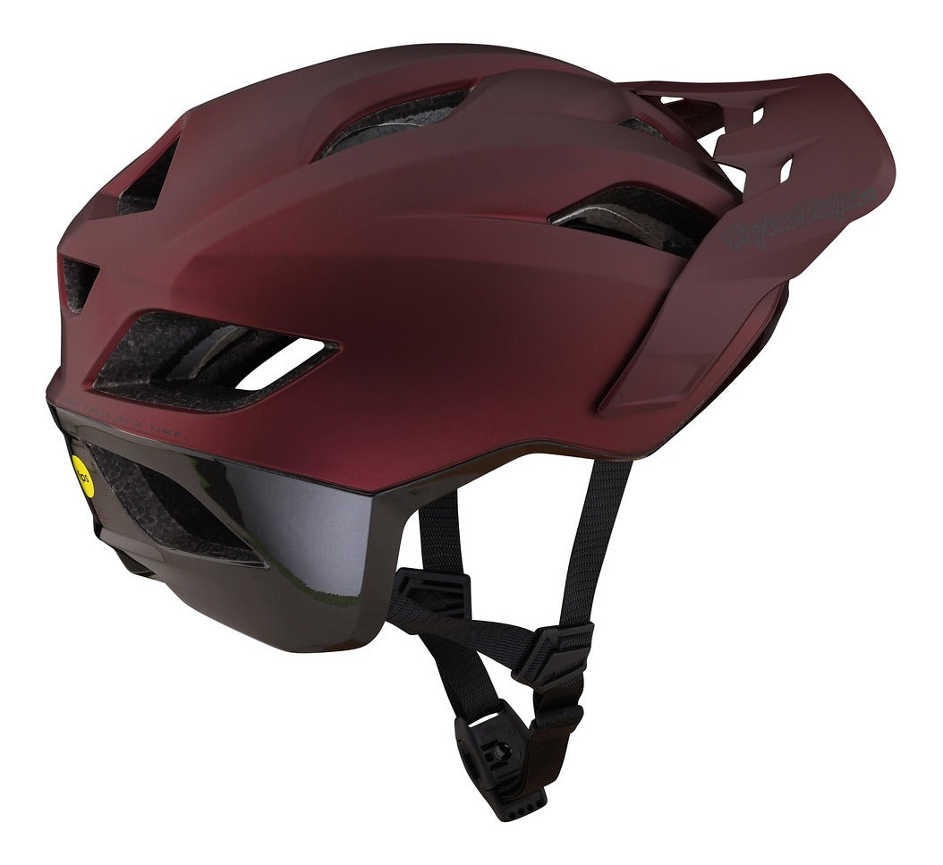 Casco Troy Lee Designs Flowline Se Radian Burgundy / Charcoal